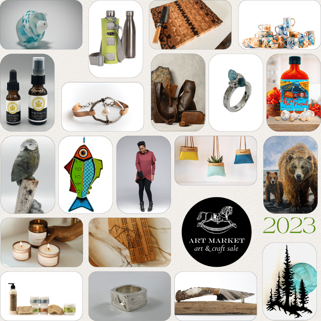 Grid of images from 2023 artisans at Art Market Craft Sale